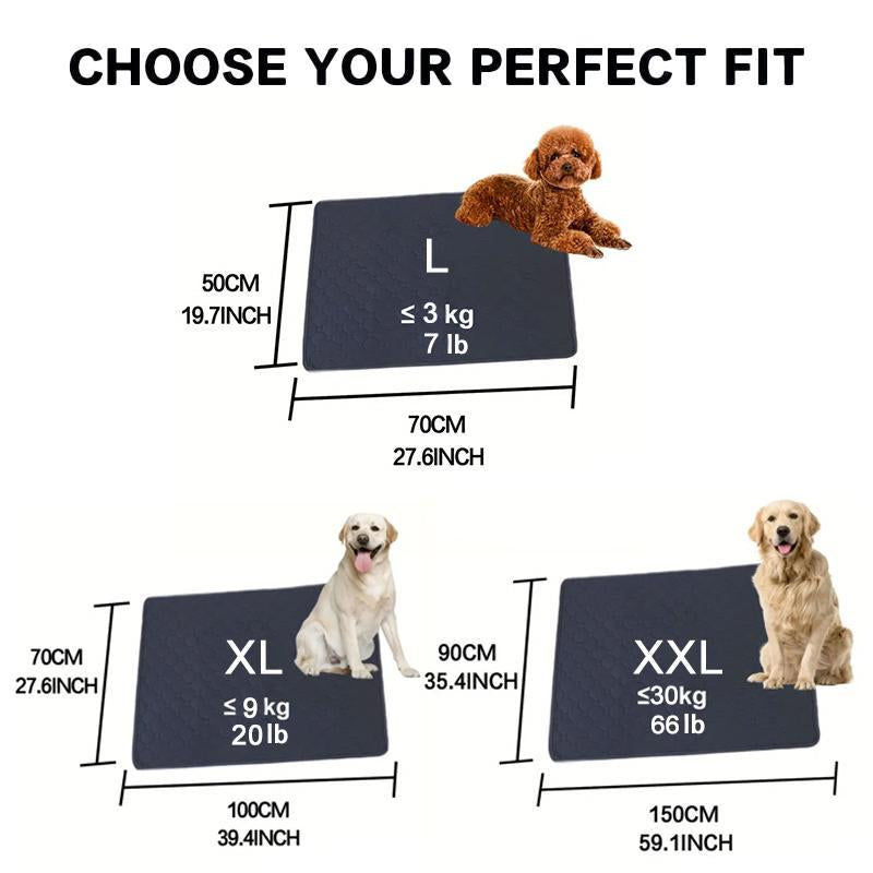 Reusable Dog Urine Pad, Washable Dog Training Pad, Durable Waterproof Cat Urine Mat, Pet Supplies for Indoor Outdoor Use, Dog Stuff, Cat Stuff, Household Items, Home Decor