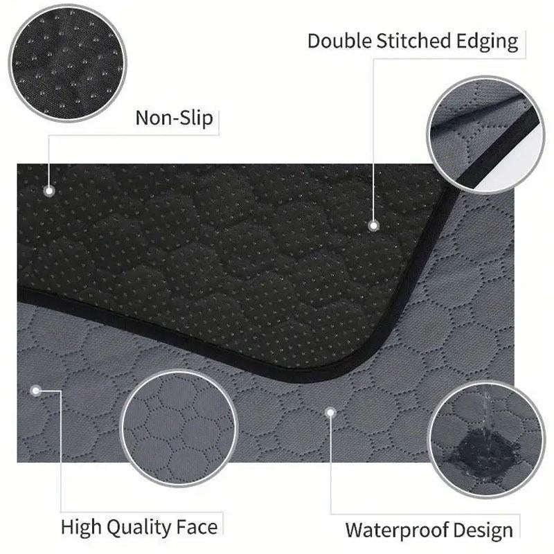 Reusable Dog Urine Pad, Washable Dog Training Pad, Durable Waterproof Cat Urine Mat, Pet Supplies for Indoor Outdoor Use, Dog Stuff, Cat Stuff, Household Items, Home Decor