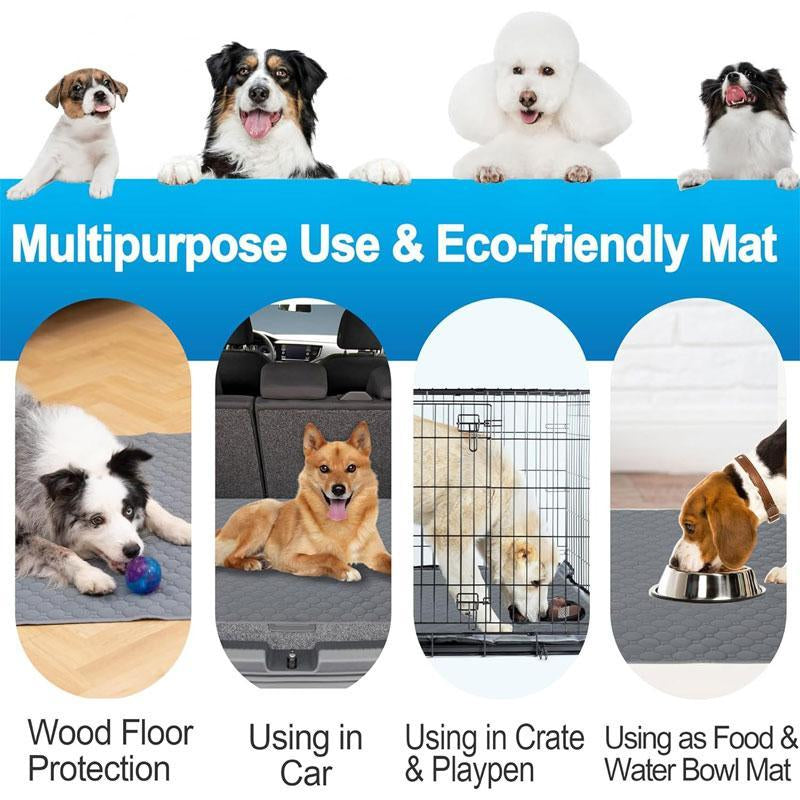 Reusable Dog Urine Pad, Washable Dog Training Pad, Durable Waterproof Cat Urine Mat, Pet Supplies for Indoor Outdoor Use, Dog Stuff, Cat Stuff, Household Items, Home Decor