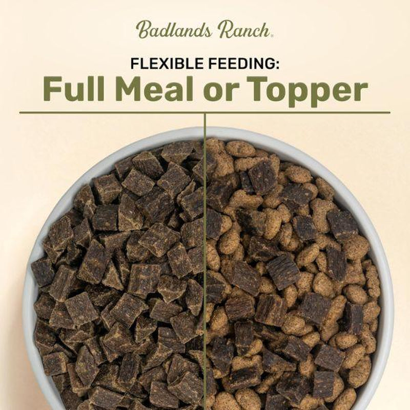 Beef & Bison Superfood Complete, Air-Dried Adult Dog Food - High Protein, Zero Fillers, Superfood Nutrition by Katherine Heigl (24 Oz)